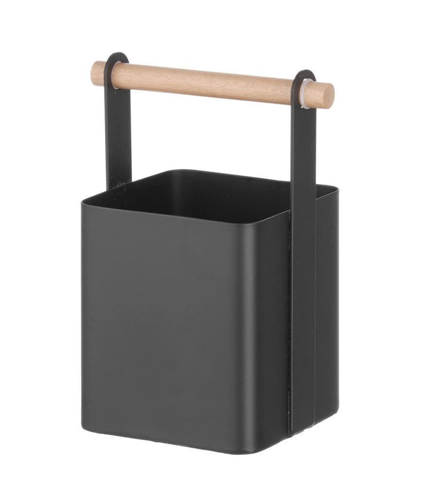 Hendi porta-talheres preto 140x105x190 mm