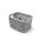 Cesto de talheres Hendi 4 compartimentos 260x180x150 mm pedra lav&aacute;vel PP
