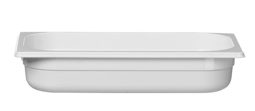 Hendi Polycarbonatbeh&auml;lter Wei&szlig; 1/3 GN