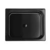 Hendi Gastronorm beholder 1/2 - 100 mm - sort polycarbonat