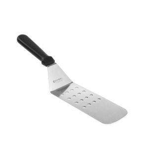 Hendi Bakspatel Geperforeerd RVS | met Nylon Handgreep | 200x(L)76mm