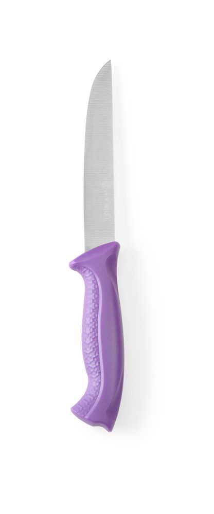 Hendi k&oslash;dkniv | Lilla polypropylen | 150/280 mm