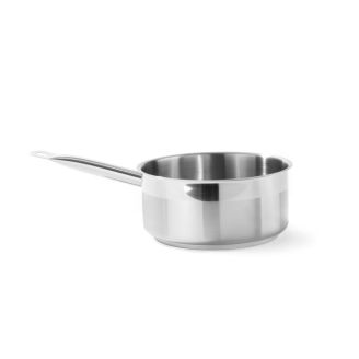 Hendi Rostfri kastrull L&aring;g 200x90 mm | Utan lock | 3 liter