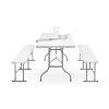 Tavolo da buffet Hendi, Max. carico 150 kg., 1830x750x(H)740mm