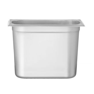 Hendi Gastronormbeh&auml;lter Edelstahl 1/4 - 200 mm | 265 x 162 mm