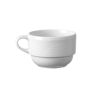 Hendi Cappuccinotasse - 230 ml - Saturn - 110x90x60 mm - Wei&szlig; - Porzellan
