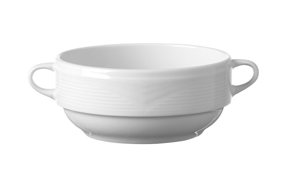 Hendi Soup bowl - 380 ml - Saturn - 160x1250x55 mm - Bianco - Porcellana
