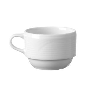Tazza da caff&egrave; Hendi - 170 ml - Saturn - Bianco - Porcellana
