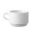 Tasse Hendi 250 ml - 87x115x68 mm - Flora - Blanc - Porcelaine