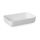 Hendi Auflaufform - Rechteck - Rustika - 280x185x65 mm - Wei&szlig; - Porzellan