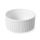 Hendi Ramekin Ribbed - 120x120x55 mm - Blanc - Porcelaine