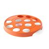 Hendi &oslash;lglasholder Orange til 12 glas | ABS huller 55mm | &Oslash;315 mm