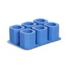 Hendi Molde para cubitos de hielo Vasos de chupito | 6 compartimentos Molde de silicona | 125x190x (H) 60mm