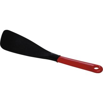 Hendi Bakspatel Zwart | met Rood Handvat | tot 200 Gram | 280 mm