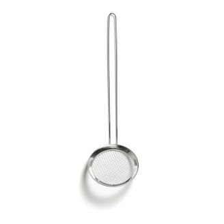 Hendi Frying scoop stainless steel | With Threaded Handle | 120x340mm