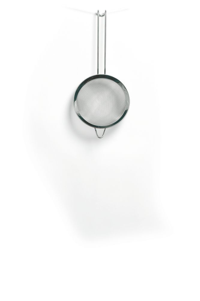 Tamis Globe Hendi acier inoxydable 150x330 mm - maille fine avec poign&eacute;e en fil