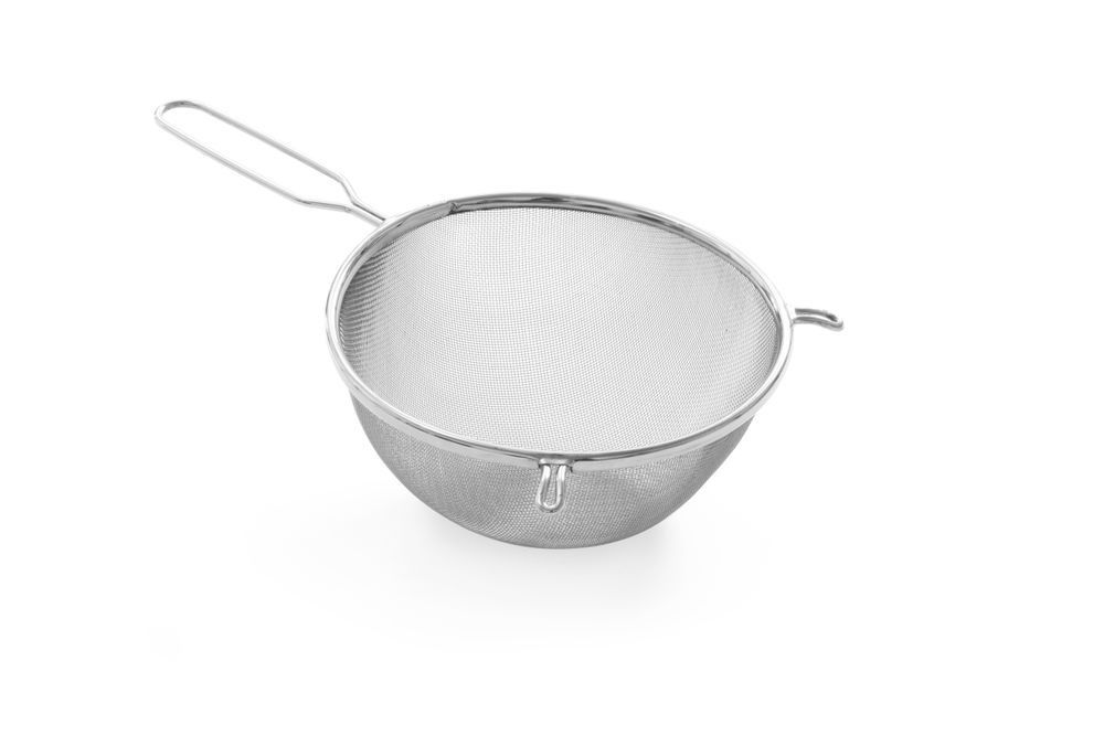 Hendi Stainless steel sieve 220x390 mm - with wire handle