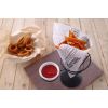 Hendi Pommes Frites Beutelhalter Schwarzes Wireframe 210 x 110 x 172 (h) mm