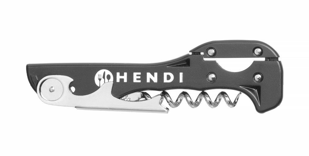 Couteau serveur Hendi Profi Line | Acier inoxydable avec poign&eacute;e ABS | 3 fonctions | 37x130x14mm
