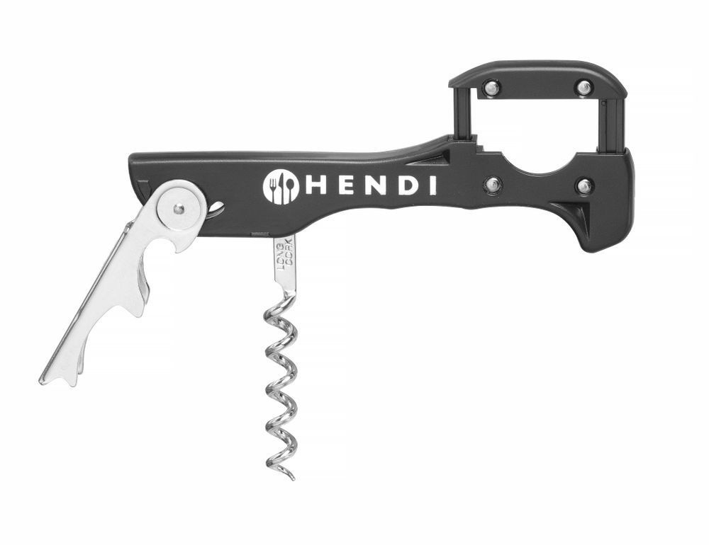 Couteau serveur Hendi Profi Line | Acier inoxydable avec poign&eacute;e ABS | 3 fonctions | 37x130x14mm