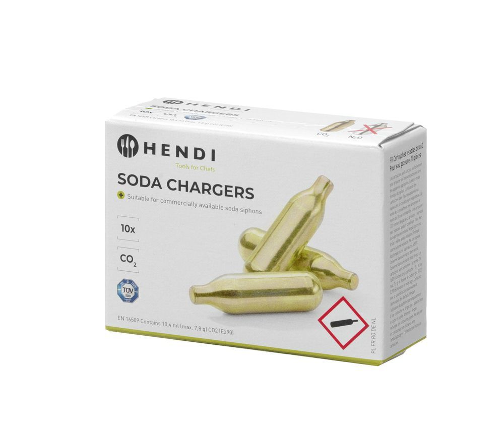 Hendi Carbonated cartridge box 10 pieces - universal