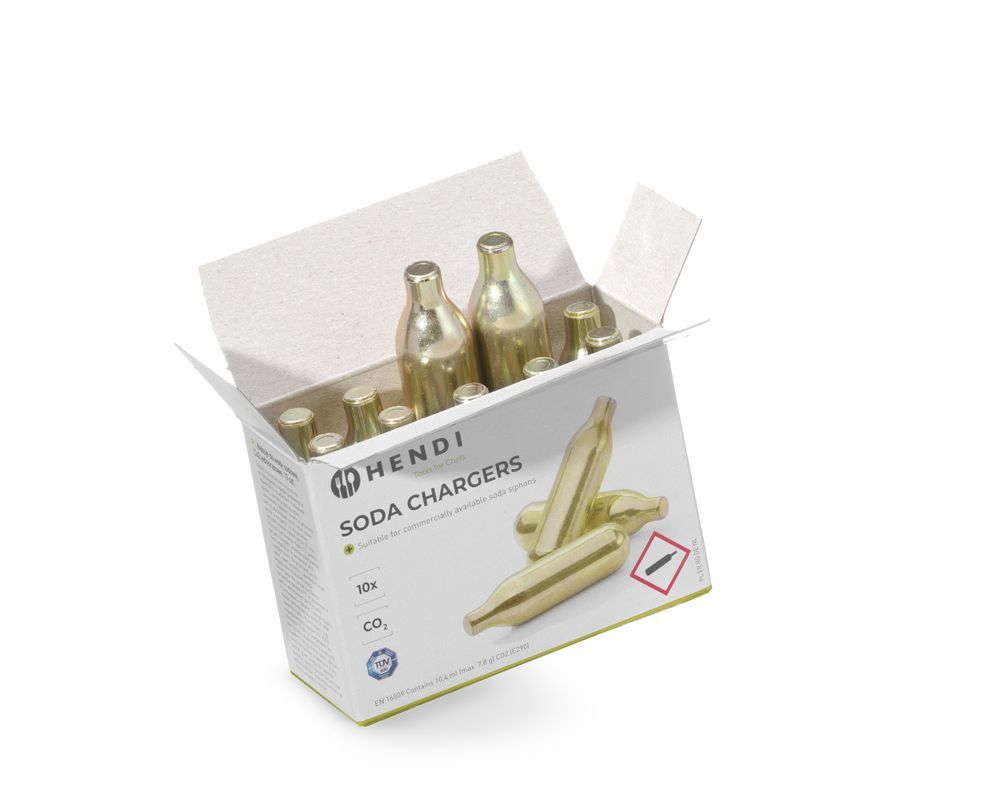 Hendi Carbonated cartridge box 10 pieces - universal