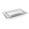 Hendi Plateau Rechteckig | Melamin 360 x 205 x (H) 38 mm