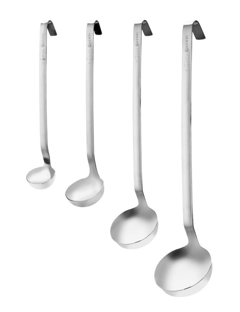 Hendi Cuill&egrave;re de service - Acier inoxydable - Profi Line - 0,05 l - &Oslash;60x320 mm