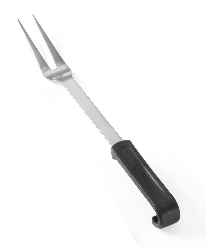 Hendi Widelec do mięsa ze stali nierdzewnej 345 mm - z uchwytem PP Kitchen Line