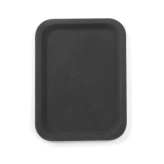 Hendi Dienblad zwart Rechthoekig | Glasvezel versterkt Polyester | Antisliplaag | 200x280 mm