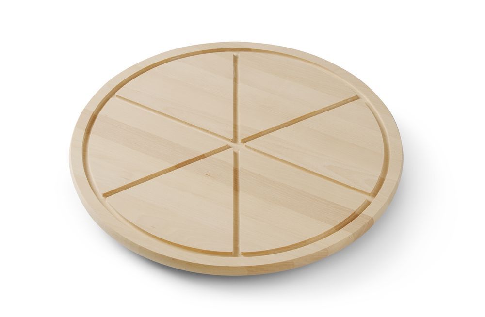 Hendi Planche &agrave; pizza en bois de h&ecirc;tre 500 mm