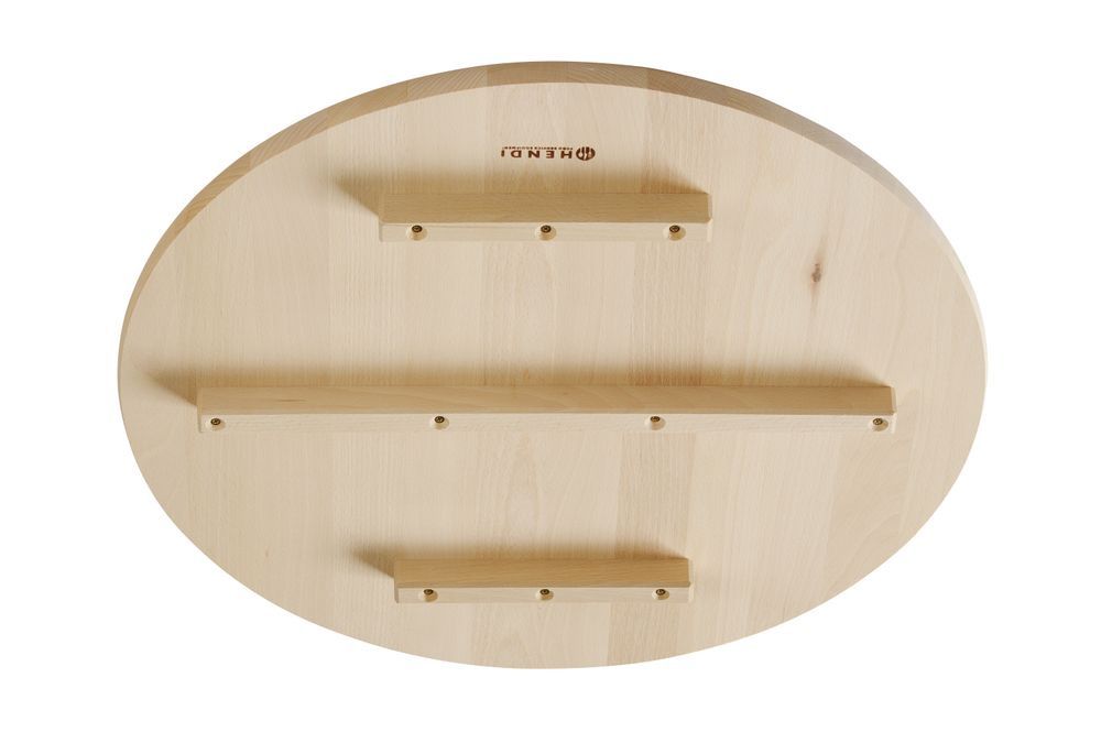 Hendi Planche &agrave; pizza en bois de h&ecirc;tre 500 mm