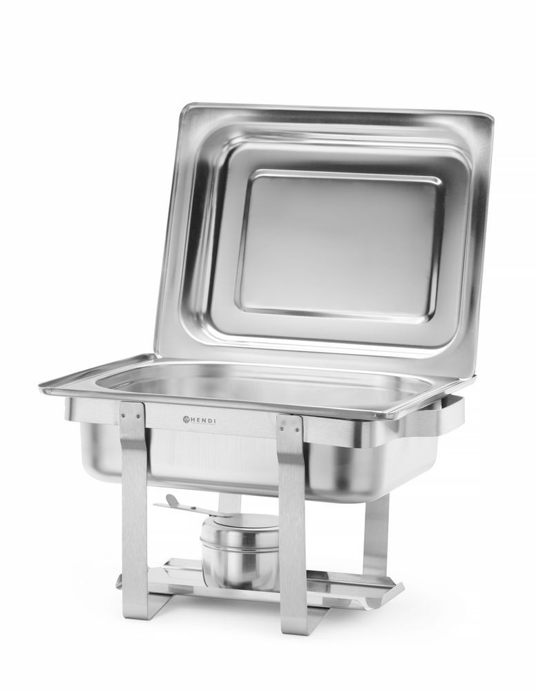 Hendi Chafing Dish | 1/2 GN | 4,5 Liter | 385 x 295 x (H) 310 mm