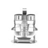 Hendi Menage 3 Teile | Luxus | Salz / Pfeffer / Zahnstocher 90 x 90 x (H) 115 mm