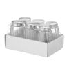 Hendi Pepper Spreader Glass | Con tapa de acero inoxidable | &Oslash;40x70mm