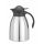 Hendi Doppelwandiger Thermoskanne Edelstahl - Schwarzer Druckverschluss - 1,5 Liter