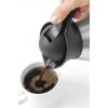 Hendi Thermoskanne doppelwandig - Edelstahl - 1 Liter - schwarzer Druckknopf