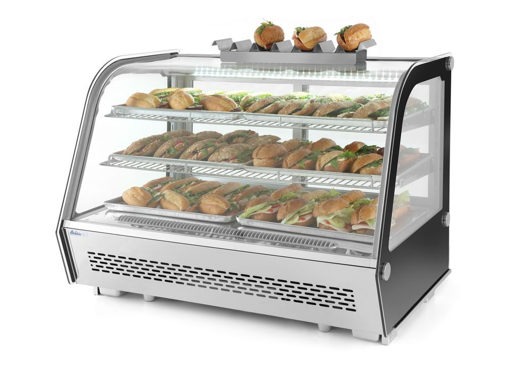 Hendi Brotspender | Rostfreier Stahl f&uuml;r 7 sandwiches 475 x 105 x 60 mm