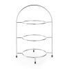 Hendi Servierst&auml;nder f&uuml;r 3 Teller | Max 27,5 cm | Ringgr&ouml;&szlig;e 18 cm | 290 x 200 x (H) 440 mm