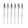 Hendi Set of 6 lobster forks - 205 mm stainless steel