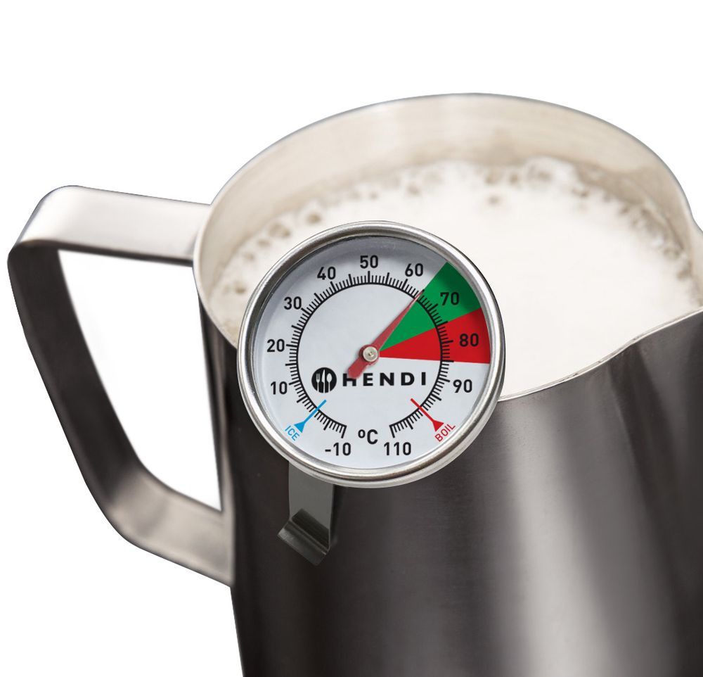 Hendi m&aelig;lkeskum termometer | -10/+110C | &Oslash;44x140(h)mm
