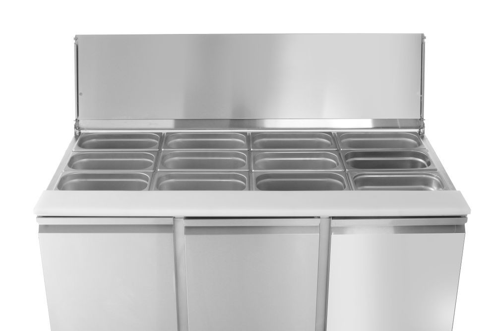 Hendi saladette - 3 d&oslash;re - 380 liter