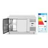 Hendi Freezer Workbench - 2 d&oslash;re - Maskine h&oslash;jre - 1360x700x (h) 850mm