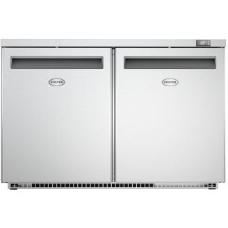 Foster Onderbouw koelkast 2deurs RVS en Aluminium EcoPro G3