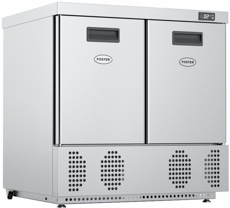 Foster Onderbouw koelkast dubbeldeurs 240Ltr RVS en Alu EcoPro G3