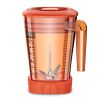 Waring contenitore in copoliestere arancione da 1,4 litri (48 oz.) per frullatori della serie xtreme&reg; mx