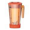 Waring contenitore in copoliestere arancione da 2 litri (64 oz.) per frullatori della serie xtreme&reg; mx