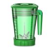 Waring 1,4 liter (48 oz.) green copolyester container for xtreme&reg; mx series blenders