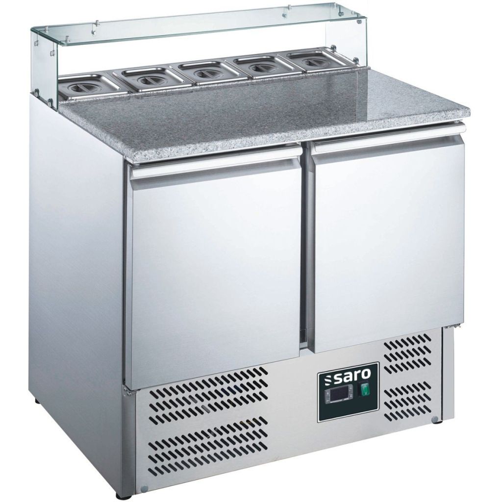 Banco de trabajo para pizza Saro - 198 litros - 465-1060