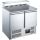 Banco de trabajo para pizza Saro - 198 litros - 465-1060